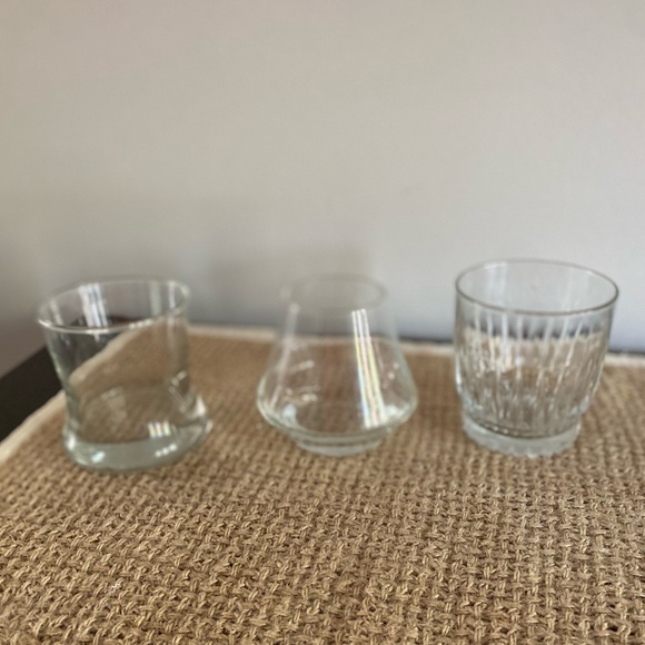 SET OF 3 VARIETY VINTAGE WHISKEY ROCKS BAR GLASSES DRINKWARE - Picture 6 of 11